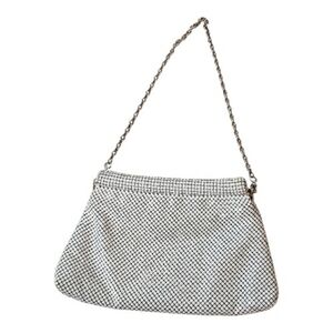 Whiting & Davis Vintage Alumesh Hand Bag Old Money Event Bridal Cocquette Flaw